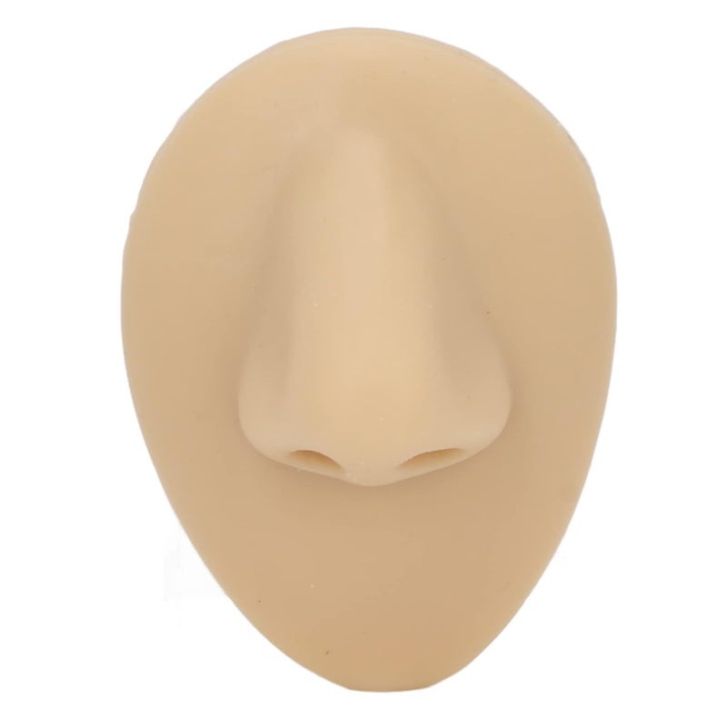 woobles Silicone Nose Model, Simulation Nose Model, Soft Silicone Flexible Human Nose Acupuncture Teaching Display Tool - Image 1